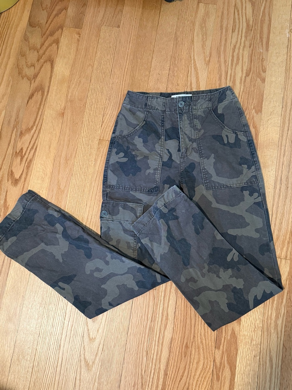Reformation Camo Cargo Pants